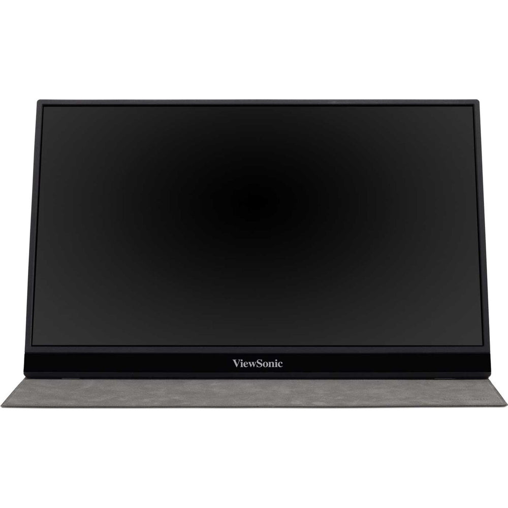 Monitor ViewSonic VG1655 Portable, 16" Full HD (1920x1080) con Panel IPS, USB-C, Mini-HDMI, Compatible con Windows, macOS, Chrome OS y Android. Peso: 0.99 kg + Premium Cover de REGALO