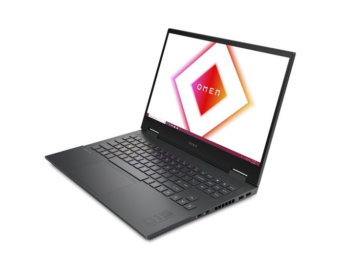 Laptop HP Omen 15-EN0001LA Gaming, AMD Ryzen 7 4800H Hasta 4.2 GHz, RAM 16GB, SSD 512GB, 4GB NVIDIA GeForce GTX1650Ti, LED 15.6" FHD, Windows 11 Home