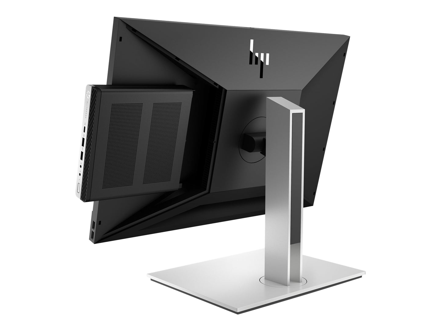 Monitor HP Mini-in-One 24'' Business, Panel IPS, Webcam 1080p, Micrófonos y Altavoces incorporados, Puertos USB SuperSpeed, DisplayPort, VESA, Giro y altura adaptable
