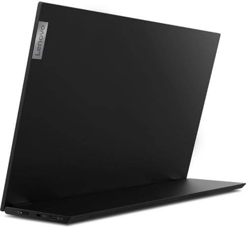 Monitor Lenovo ThinkVision M15 portatil, 15" Full HD (1920x1080), WLED, USB tipo C, 45% NTSC, Respuesta 6 ms, 250 cd/m², Peso 0.9 kg