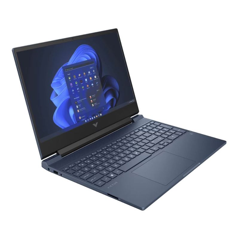 Laptop HP Victus 15-FA0000LA Gaming, Intel Core i7-12650H Hasta 4.7 GHz, RAM 16GB, SSD 512GB, Video 4GB NVIDIA RTX 3050, LED 15.6" FHD, Windows 11 Home