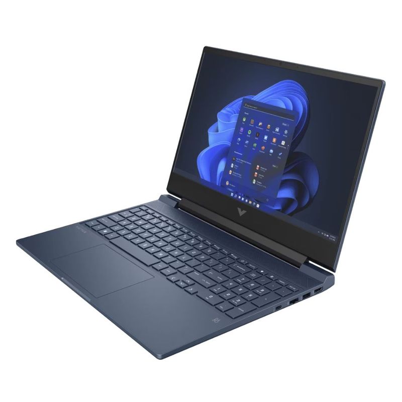 Laptop HP Victus 15-FA0000LA Gaming, Intel Core i7-12650H Hasta 4.7 GHz, RAM 16GB, SSD 512GB, Video 4GB NVIDIA RTX 3050, LED 15.6" FHD, Windows 11 Home