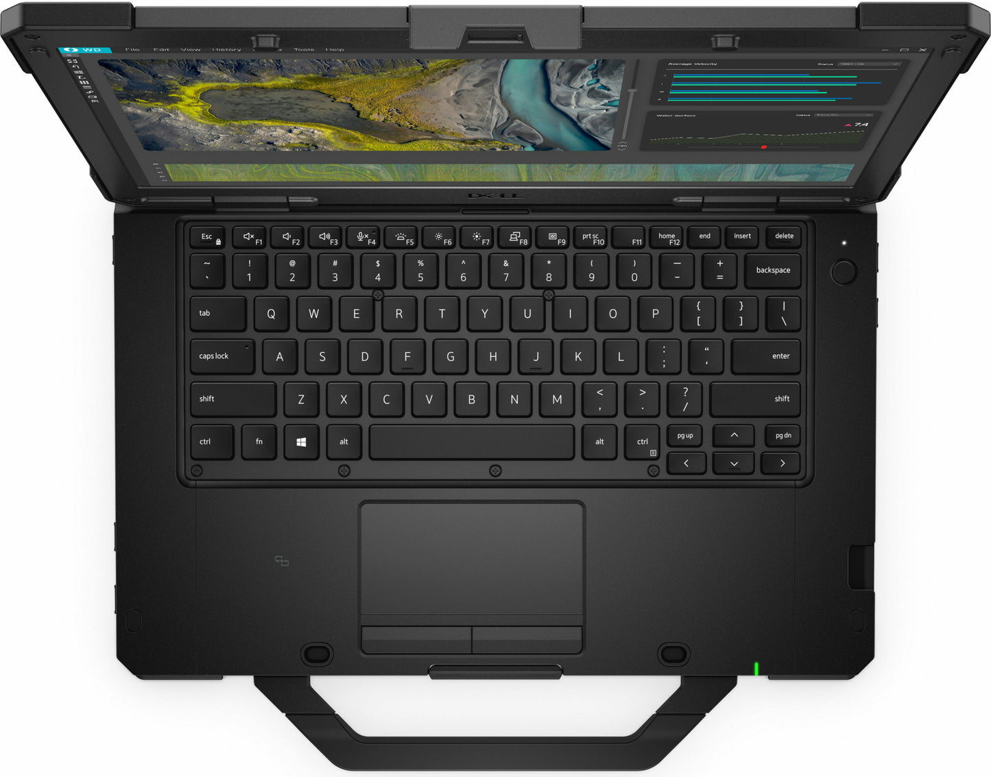Laptop Dell Latitude 14 5430 Rugged, Intel Core i5-1145G7 Hasta 4.4 GHz, RAM 32GB, SSD 256GB. LED 14" FHD Touch, Wi-Fi + 4G LTE, Windows 11 Pro