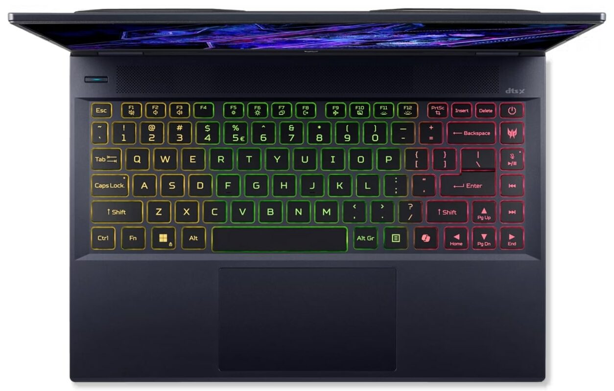Laptop Acer Predator Helios NEO PHN14 Gaming, Ultra 9 185H Hasta 5.1 GHz, RAM 32GB, SSD 1TB, NVIDIA GeForce RTX 4070 de 8GB, LED 14.5'' WQXGA+ a 165Hz, Windows 11 Home