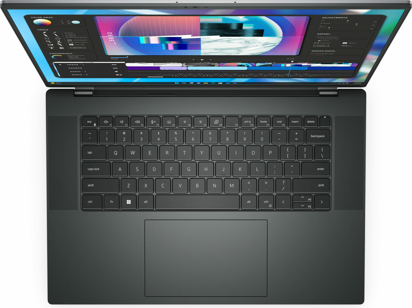 Laptop Workstation Dell Precision 16 5680 Mobile, Intel Core i5-13600H Hasta 4.8 GHz, RAM 16GB, SSD 256GB, LED 16" FHD+, Windows 11 Pro
