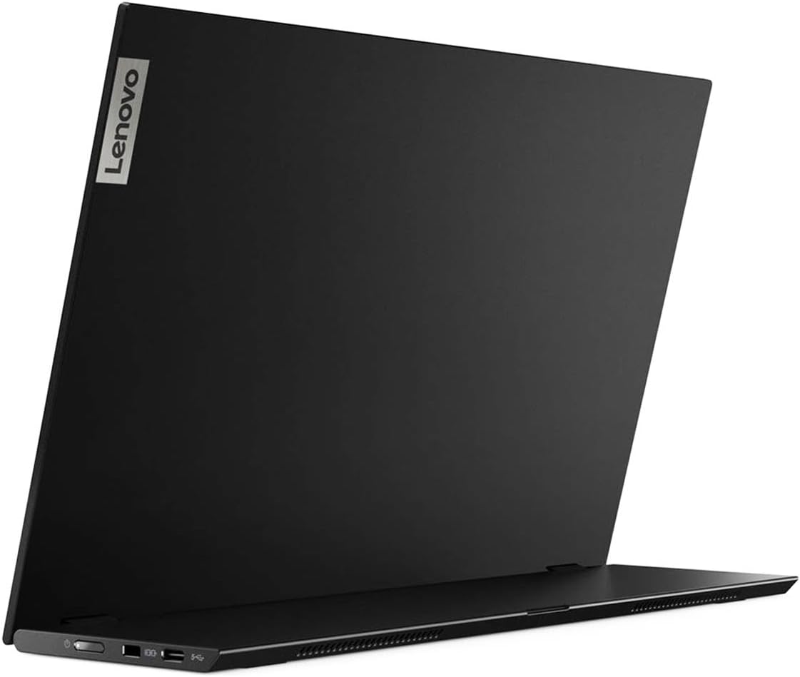 Monitor portatil Lenovo ThinkVision M14, 14" Full HD (1920x1080), WLED, USB tipo C, 72% NTSC, Respuesta 6 ms, 300 nits, Peso 0,57 kg
