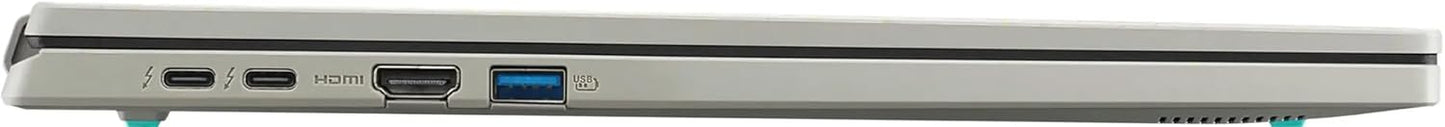 Laptop ACER Aspire Vero AV16-51P, Intel Core Ultra 7 155U Hasta 4,8 GHz, RAM 16GB, SSD 512GB, LED 16" 2K WQXGA, Windows 11 Home
