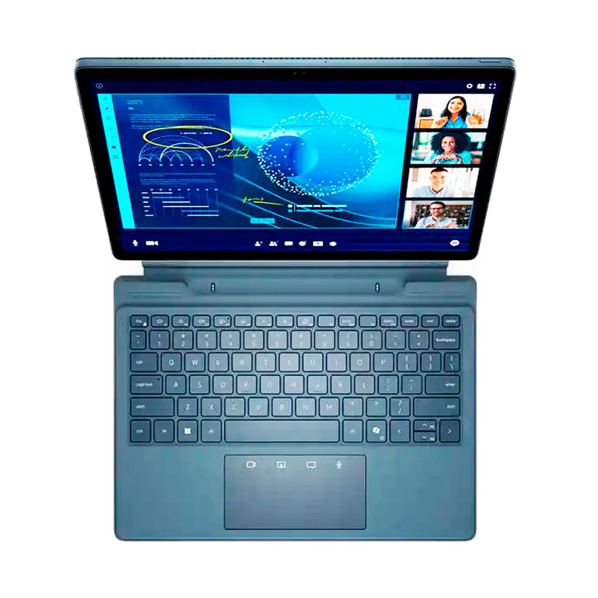 Convertible Dell Latitude 7350, 2-en-1 Desmontable, Intel Core Ultra 5 134U Hasta 4.4 GHz, RAM 16GB, SSD 512GB, LED 13.3" 3K Touch, Peso 0.89 kg, Windows 11 Pro