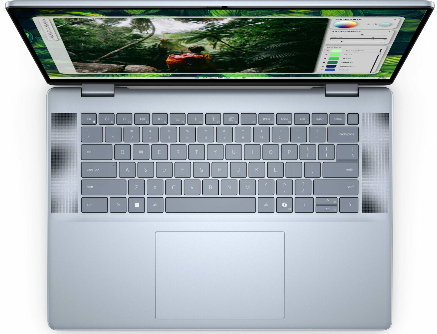 Laptop Dell Inspiron 16 7640 2-en-1, Core Ultra 7-155H Hasta 4.8 GHz, RAM 16GB, SSD 1TB, LED 16" 2.5K Touchscreen, Windows 11 Home