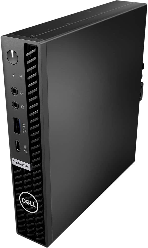 PC Dell OptiPlex 7020 MFF (Formato Micro), Intel Core i7-14700T Hasta 5.2 GHz, RAM 16GB, SSD 512GB, Wi-Fi 6E, Windows 11 Pro
