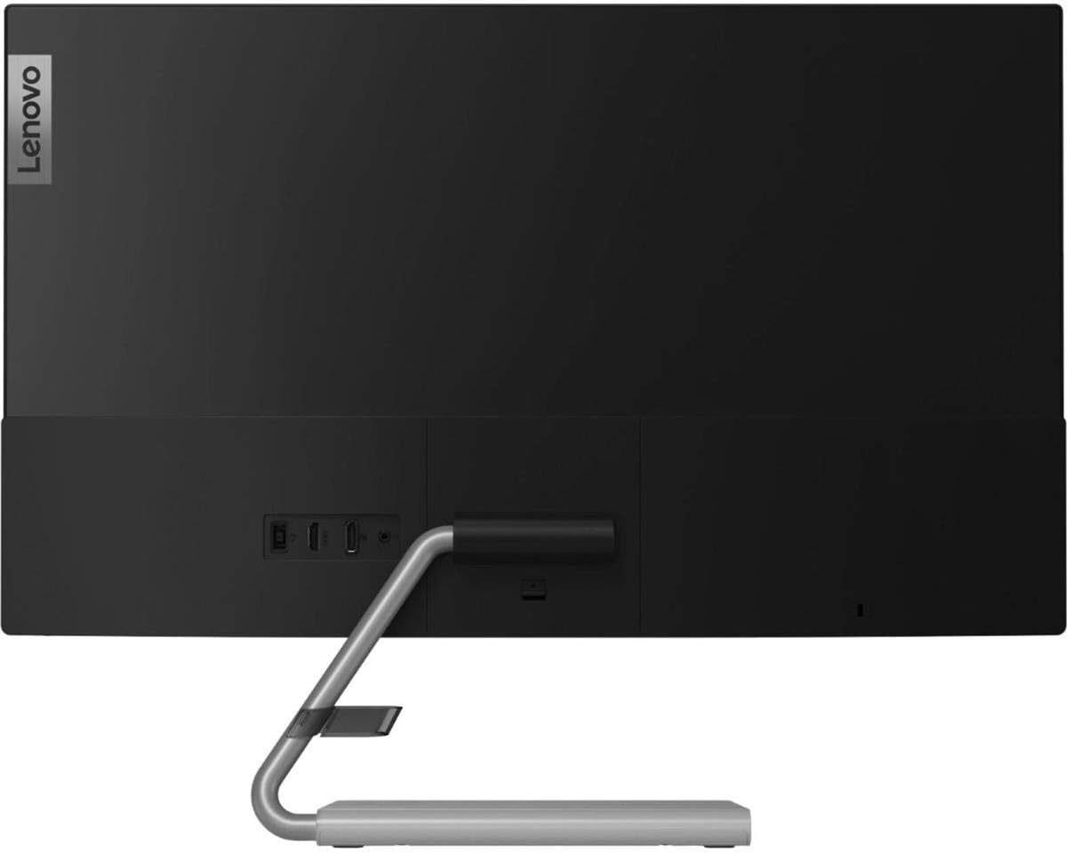 Monitor Lenovo Lenovo Q27Q-10 de 27", IPS WLED QHD (2560x1440), HDMI, DP, 16:9, 300 nits, 4 ms, Antirreflectante, AMD FreeSync, VESA