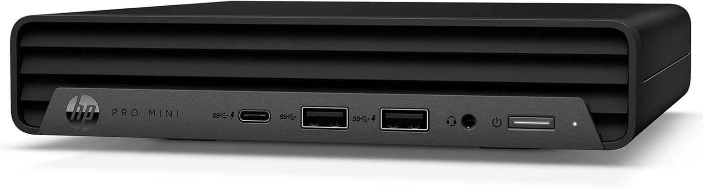 PC HP Pro 400 G9 Mini, Intel Core i7-13700T Hasta 4.9 GHz, RAM 16GB, SSD 1TB, Wi-Fi, Bluetooth, Windows 11 Pro