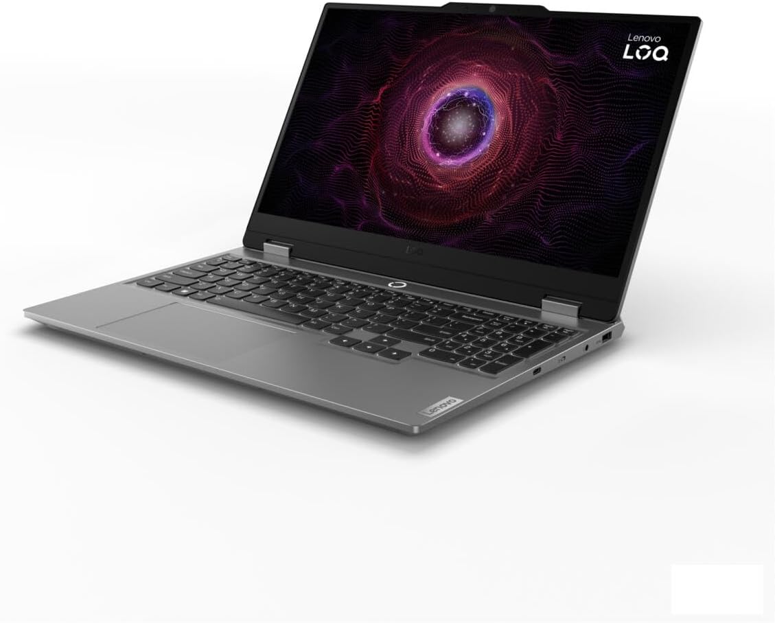 Laptop Lenovo LOQ 15ARP9 (15'') Gaming, AMD Ryzen 7 7435HS Hasta 4.5 GHz, RAM 24GB, SSD 512GB, 6GB NVIDIA GeForce RTX 4050, LED 15.6" FHD 144 Hz