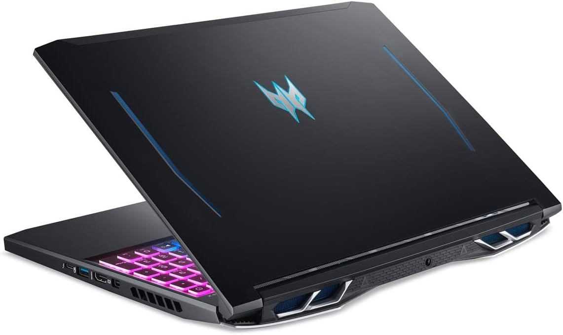 Laptop Acer Predator Helios 300 PH315-54 Gaming, Core i7-11800H Hasta 4.6 GHz, RAM 16GB, SSD 1TB, 4GB NVIDIA RTX 3050Ti, LED 15.6'' FHD a 144Hz, Windows 11 Home