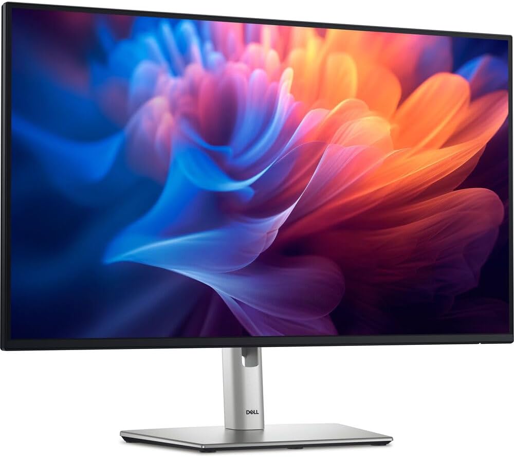 Monitor DELL P2725H 27" LED Full HD (1920x1080) ConfortView Plus, IPS, DisplayPort / VGA / HDMI / sRGB 99%, 100Hz, Pivot, Inclinación, Giro y Altura regulable - Soporte VESA