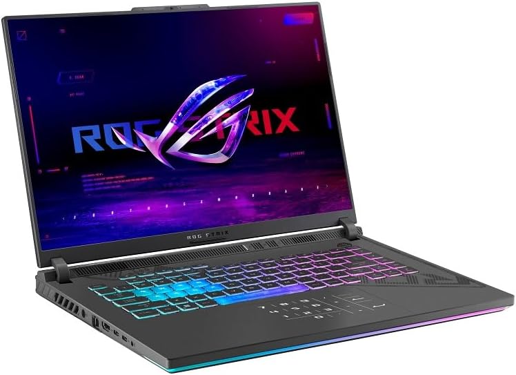 Laptop ASUS ROG Strix G16 - G614FM-WS Gaming, AMD Ryzen 9 9955HX Hasta 5.2 GHz, RAM 16GB, SSD 1TB, 8GB NVIDIA GeForce RTX 5060, 16" WUXGA de 165Hz, Windows 11 Home