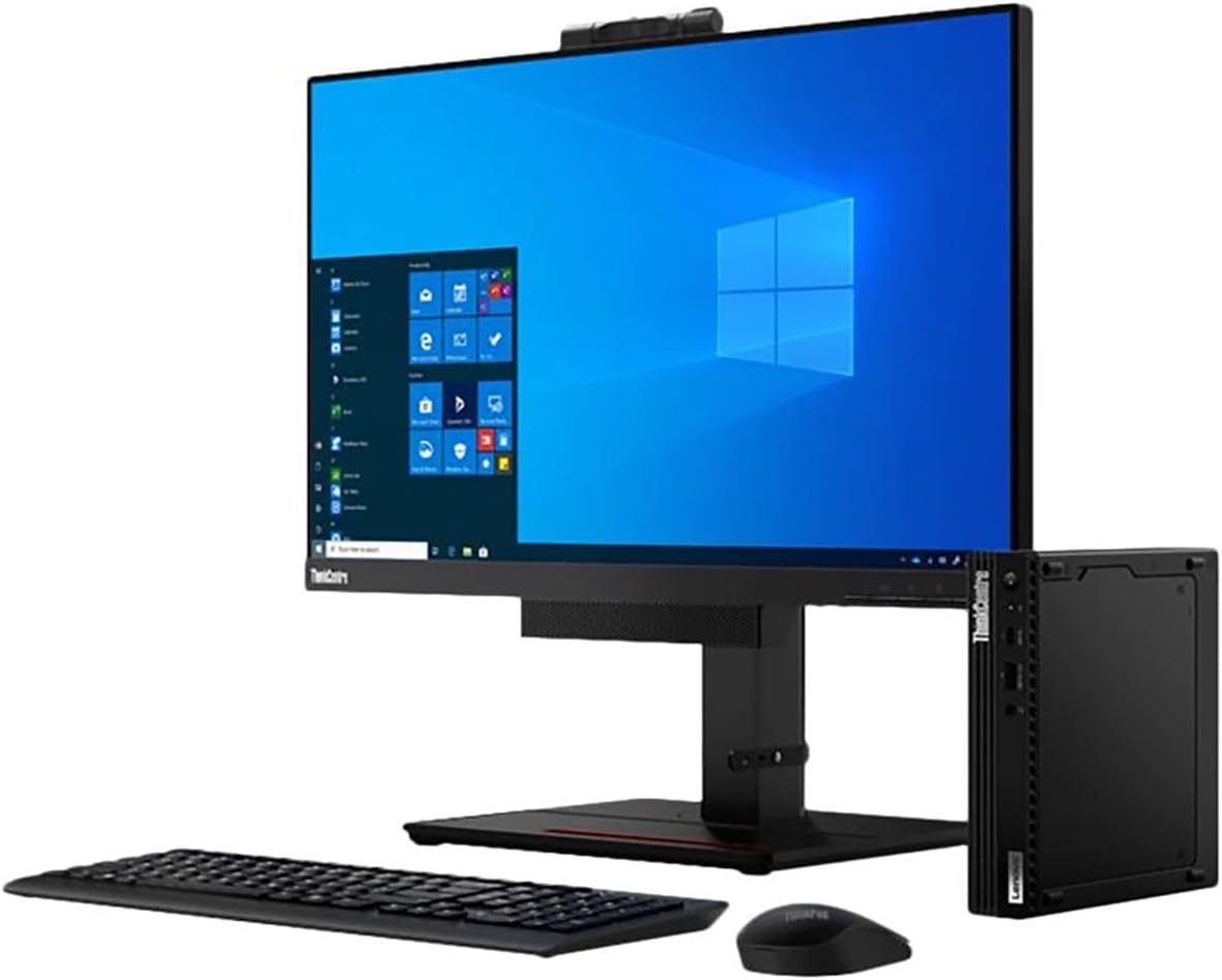 Mini-PC Lenovo ThinkCentre M75q Tiny Gen2, AMD Ryzen 5 Pro 5650GE 3.4 GHz, RAM 16GB, SSD 512GB, Windows 11 Pro SP
