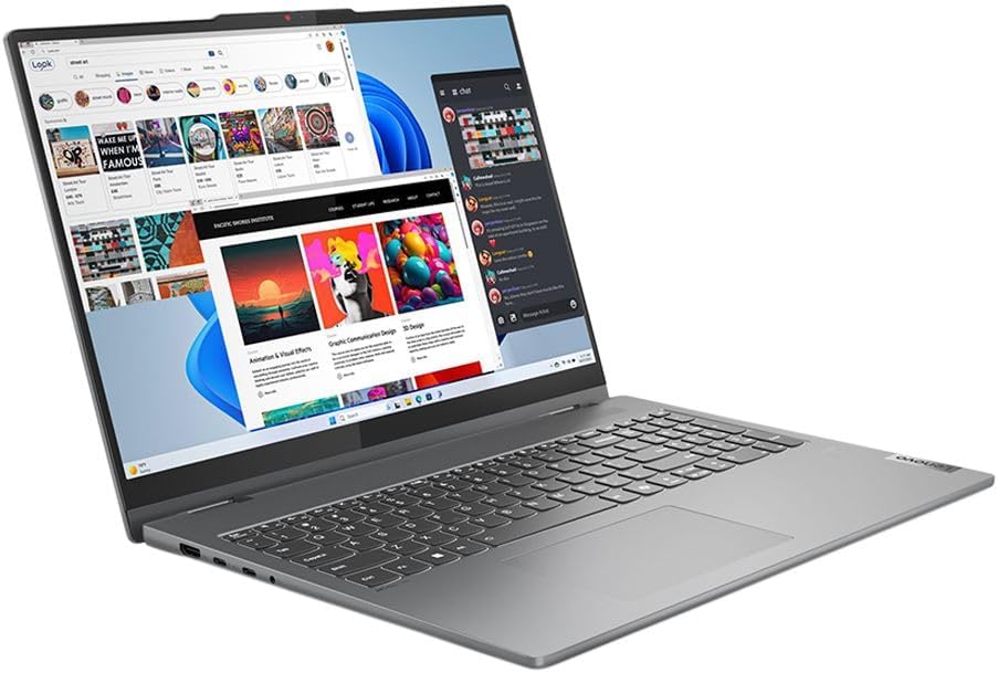 Laptop Lenovo IdeaPad 5 16IRU9 2-en-1, Intel Core 7 150U Hasta 5.4 GHz, RAM 16GB, SSD 1TB, LED 16" WUXGA Touch, Windows 11 Home