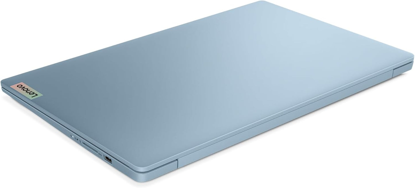 Laptop Lenovo IdeaPad Slim 3, Intel Core i3-N305 Hasta 3.8 GHz, RAM 8GB, SSD 512GB, LED 15.6" FHD