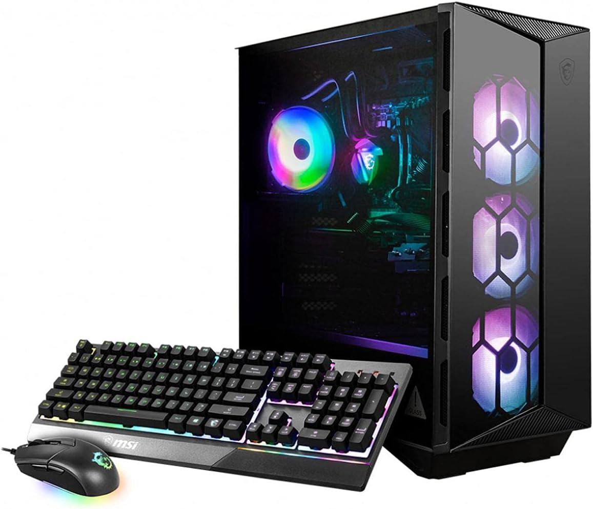 PC MSI Aegis R 10SD Commando Gaming, Intel Core i7-10700K 3.8GHz, RAM 32GB, SSD 1TB, Video 8GB NVIDIA RTX 2070 SUPER, Wi-Fi, BT, Windows 11 Pro