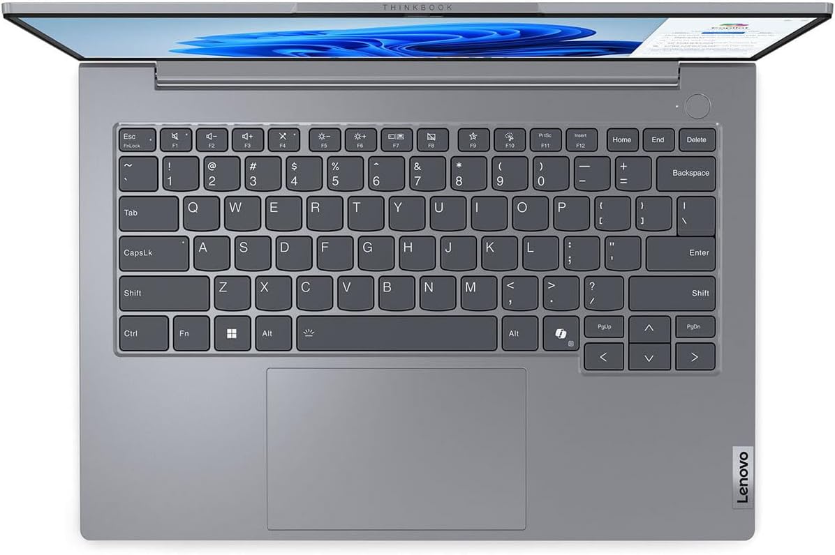 Laptop Lenovo ThinkBook 14 G7 IML, Intel Core Ultra 7 155H Hasta 4.8 GHz, RAM 16GB, SSD 512GB, LED 14" WUXGA, Windows 11 Pro
