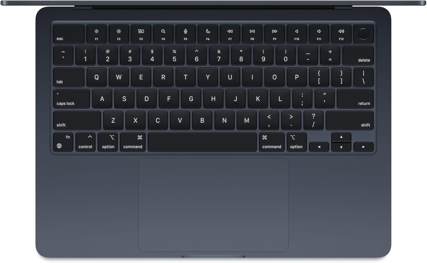 Laptop Apple MacBook Air 15.3, Chip M3, RAM 8GB, SSD 512GB, Pantalla Liquid Retina 15.3’’ (2880x1864), TrueTone, Touch ID, Peso 1.5 kg, MacOS (Midnight)
