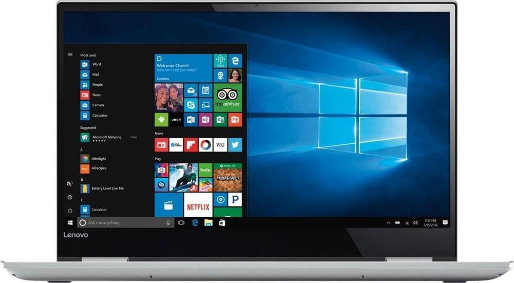 Convertible Lenovo Yoga 720-13IKB 2-en-1, Intel Core i7 8550U/ RAM 16GB/ SSD 1TB/ LED 13.3" 4K Touch/ W11H