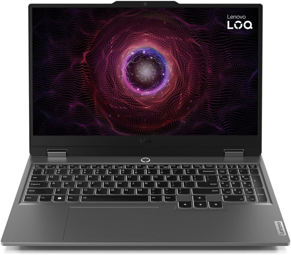 Laptop Lenovo LOQ 15ARP9 (15'') Gaming, AMD Ryzen 7 7435HS Hasta 4.5 GHz, RAM 24GB, SSD 512GB, 6GB NVIDIA GeForce RTX 4050, LED 15.6" FHD 144 Hz