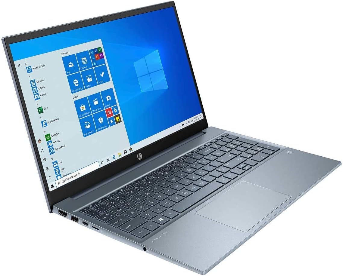 Laptop HP Pavilion 15-EG3045CL, Intel Core i7-1355U Hasta 5.0 GHz, RAM 16GB, SSD 512GB, Video 2GB NVIDIA MX550, LED 15.6" Full HD, Touchscreen, Windows 11 Home