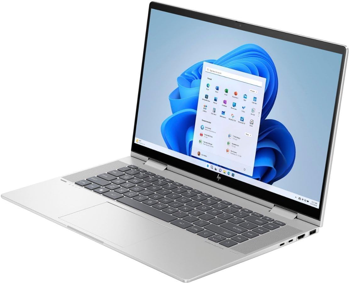 Convertible HP ENVY X360 15-FE10 2-en-1, Core Ultra 7 155U Hasta 4,8 GHz, RAM 16GB, SSD 512GB, 15.6" FHD Touch, Windows 11 Home