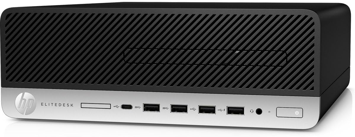 Combo-PC HP EliteDesk 705 G4, AMD Ryzen 7 Pro 3.4GHz, RAM 8GB, HDD 1TB, Video 2GB AMD Radeon R7 430, DVD-RW, Windows 10 Pro SP + Monitor HP P22V 22'' FHD