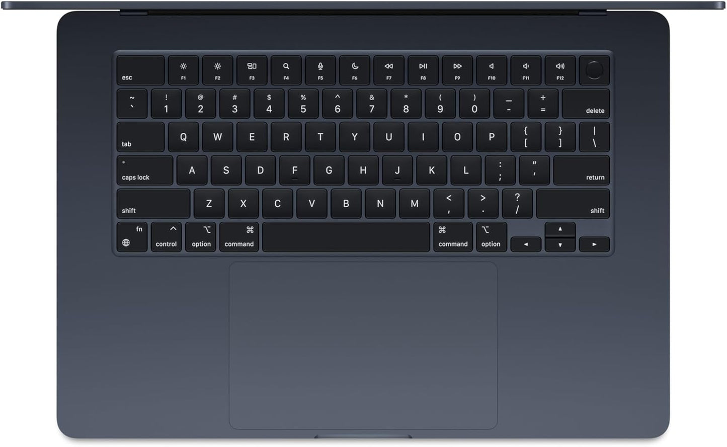 Laptop Apple MacBook Air 13.6, Chip M4, RAM 16GB, SSD 256GB, Pantalla Liquid Retina 13.6’’ (2560x1664), TrueTone, Touch ID, Peso 1.2 kg, MacOS (Midnight)