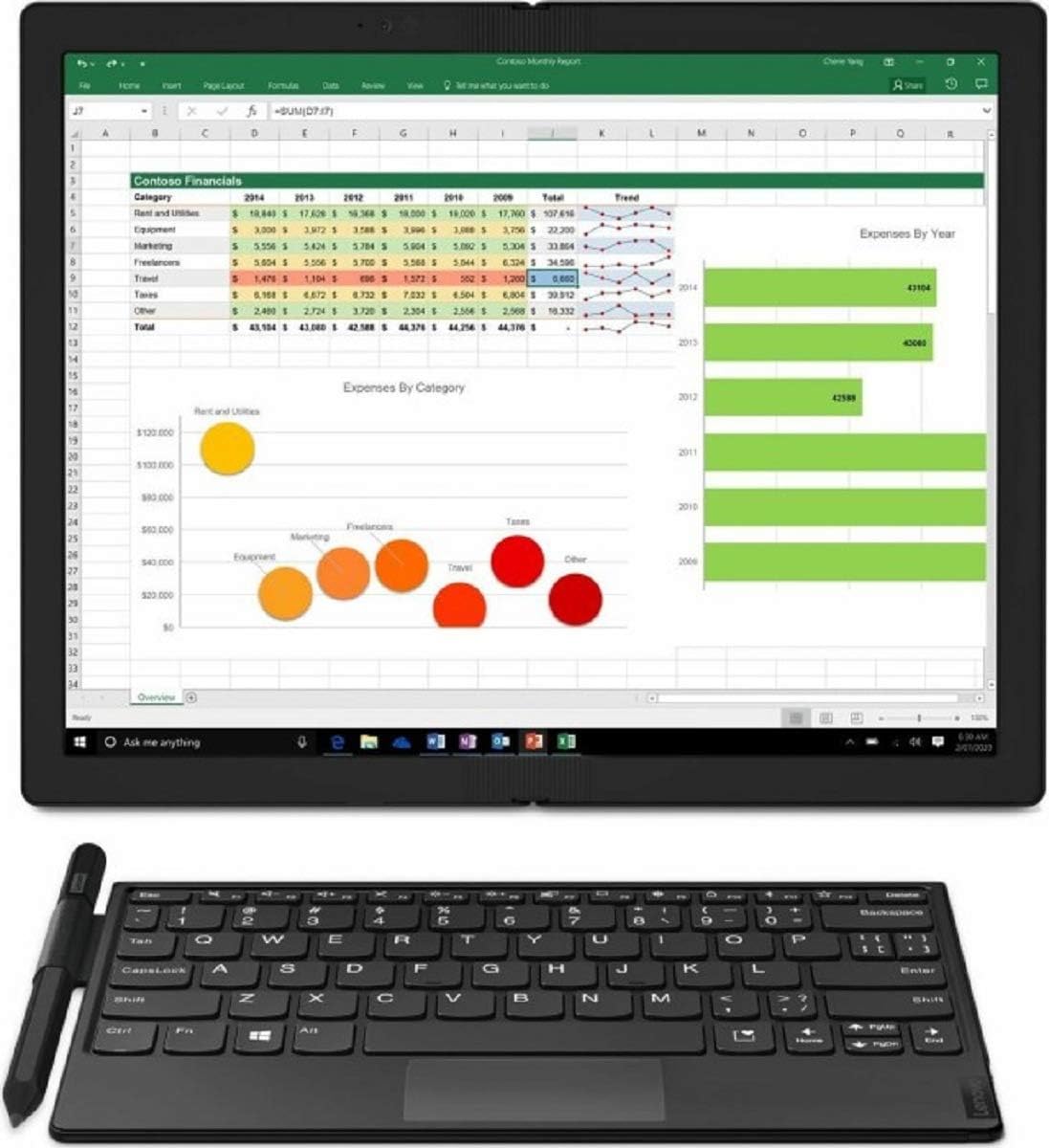 Convertible Lenovo ThinkPad X1 Fold Ultrabook 2-en-1, Intel Core i5-L16G7 1.4GHz, RAM 8GB, SSD 256GB, Pantalla OLED Plegable 13.3" XQGA Foldable 2K Táctil, Windows 10 Pro