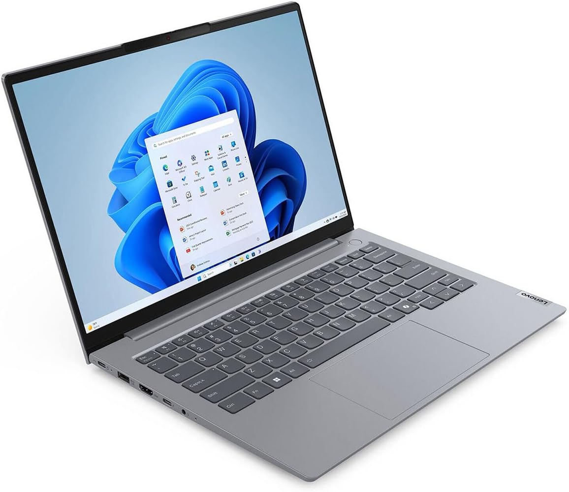 Laptop Lenovo ThinkBook 14 G7 IML, Intel Core Ultra 7 155H Hasta 4.8 GHz, RAM 16GB, SSD 512GB, LED 14" WUXGA, Windows 11 Pro