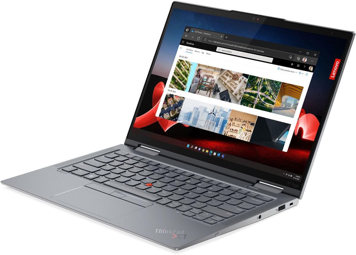 Convertible Lenovo ThinkPad X1 Yoga Gen 8 (14") Intel Core i7-1365U Hasta 5.2 GHz, RAM 32GB, Sólido SSD 1TB PCIe, LED 14'' WUXGA Táctil, Windows 11 Pro