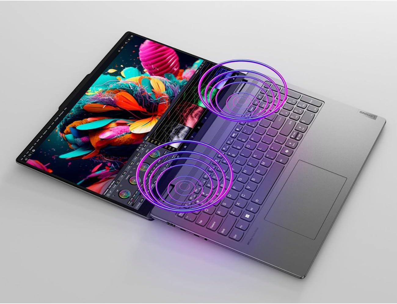 Convertible Lenovo Yoga 7i (16") 2-en-1, Intel Core Ultra 7-155U Hasta 4.8 GHz, RAM 16GB, SSD 1TB, LED 16" WUXGA Touchscreen, Windows 11 Home