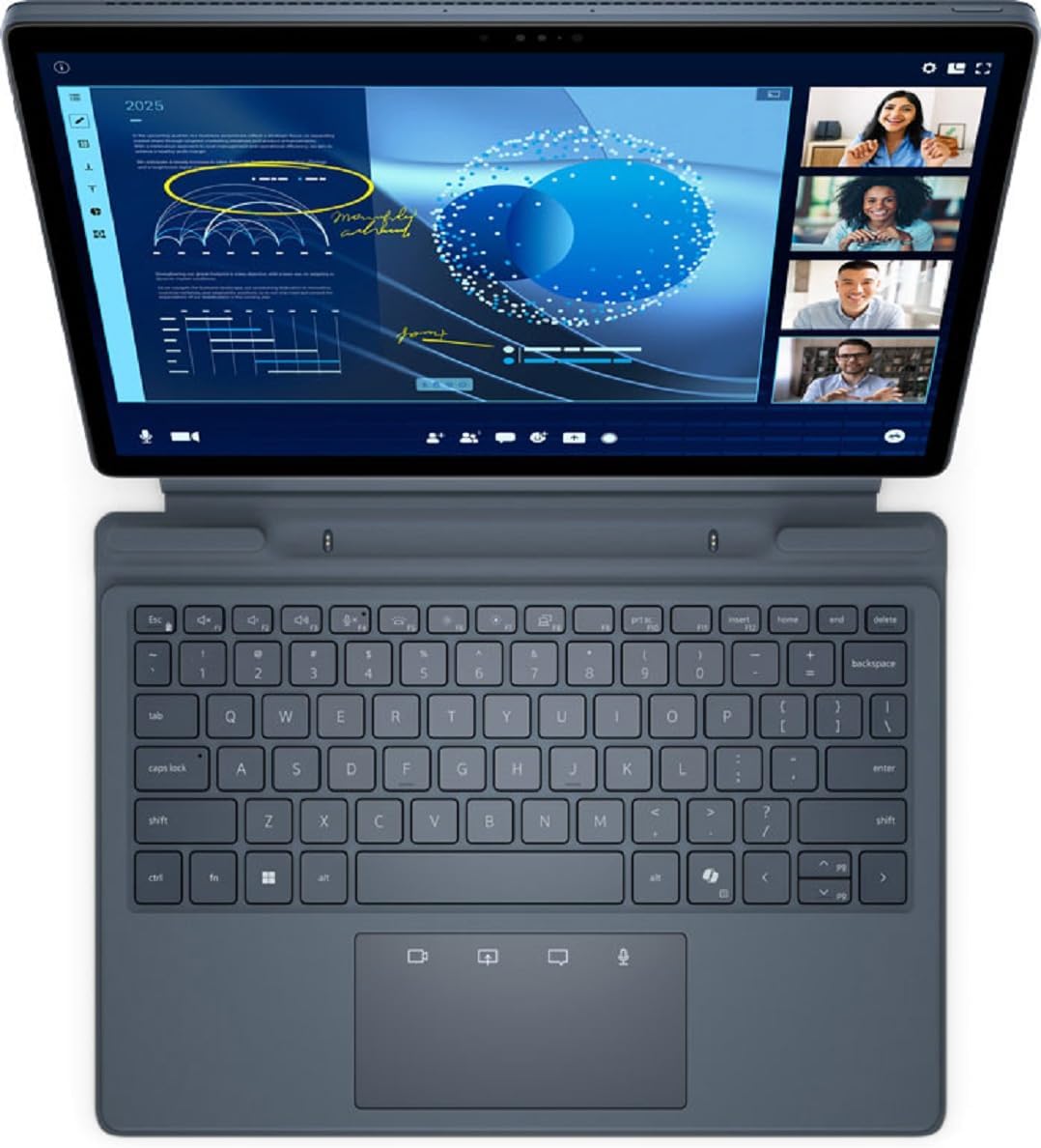Convertible Dell Latitude 7350, 2-en-1 Desmontable, Intel Core Ultra 7 164U Hasta 4.8 GHz, RAM 16GB, SSD 256GB, LED 13.3" 3K Touch, Peso 0.89 kg, Windows 11 Pro