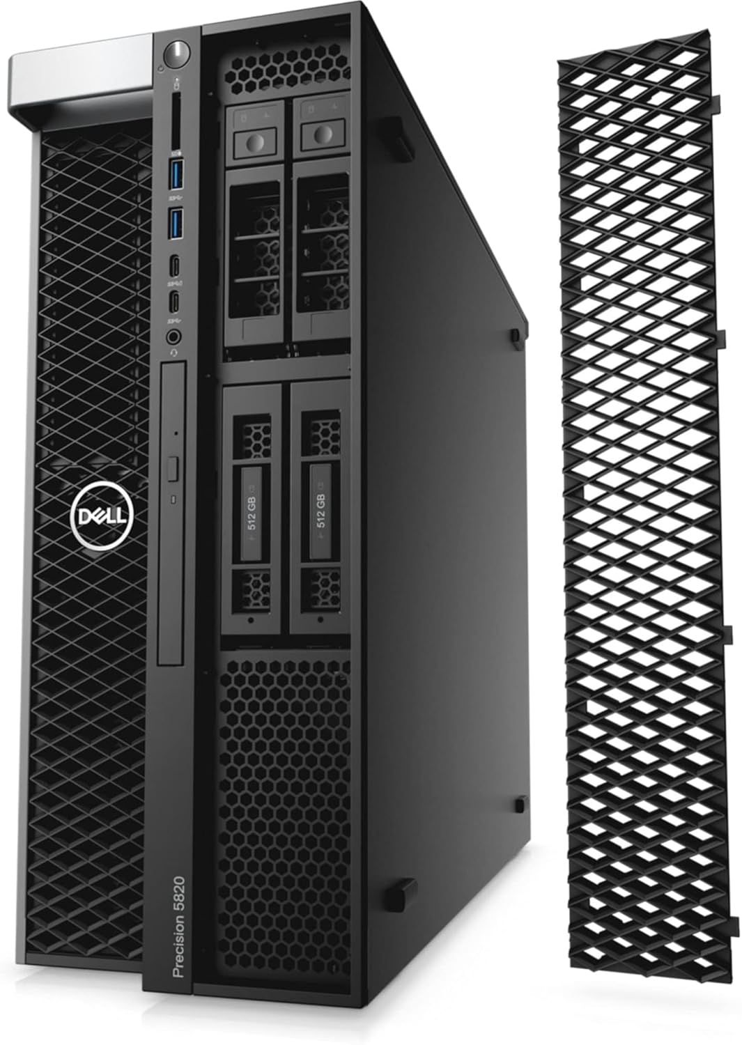 PC Dell WorkStation Precision 5820 Tower, Intel Core i9-10900X Hasta 4.5 GHz, RAM 32GB, SSD 1TB, 8GB NVIDIA GeForce RTX 4060, Windows 11 Pro