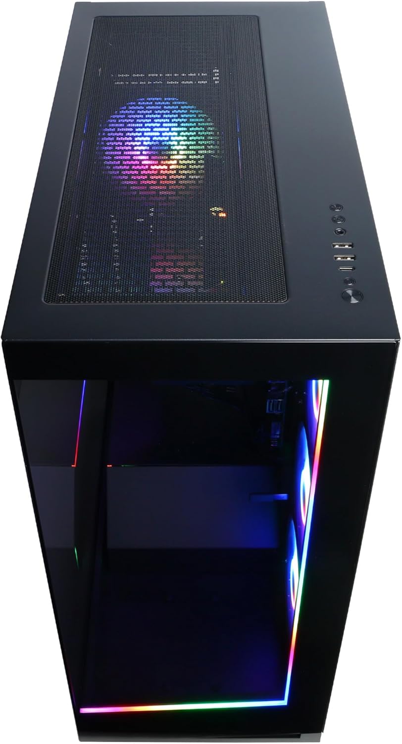 PC CyberPower Striker X Gaming, Intel Core i9-14900KF Hasta 6.0 GHz, RAM 128GB, SSD 2TB PCIe, Video 16 GB NVIDIA GeForce RTX 4070Ti Super, Wi-Fi 6, Power Supply 850W Gold, Water Cooling, Windows 11 Home