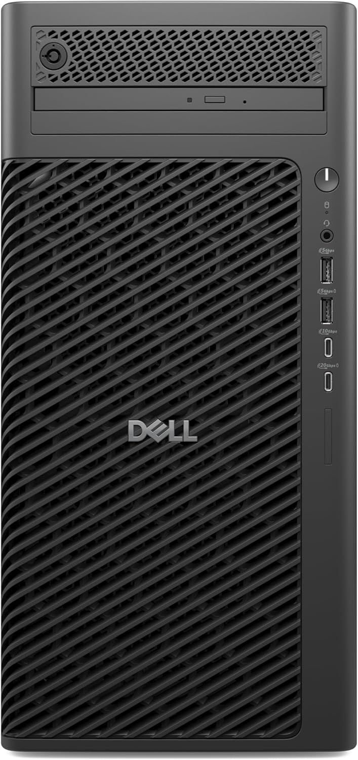 PC Workstation Dell Pro Max Torre T2, Intel Core Ultra 7 265 Hasta 5.3 GHz, RAM 16GB, SSD 1TB, 12GB NVIDIA RTX A2000 ADA, Windows 11 Pro