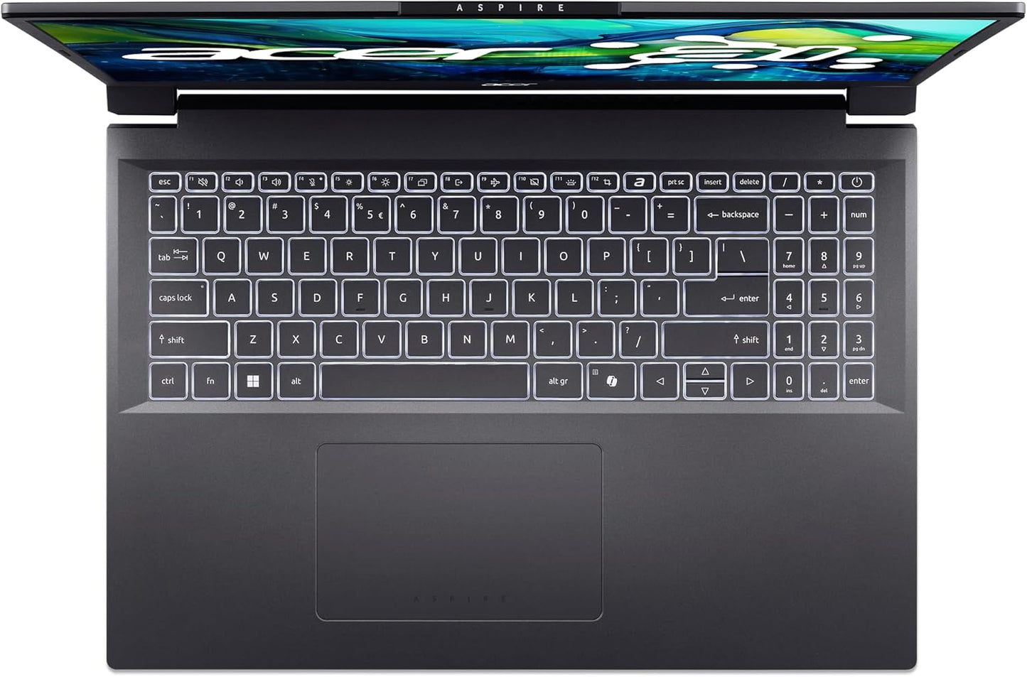 Laptop Acer Aspire 15 A15-51M, Core i9-13900H Hasta 5,4, RAM 16GB, SSD 512GB, LED 15.6" FHD, Windows 11 Pro