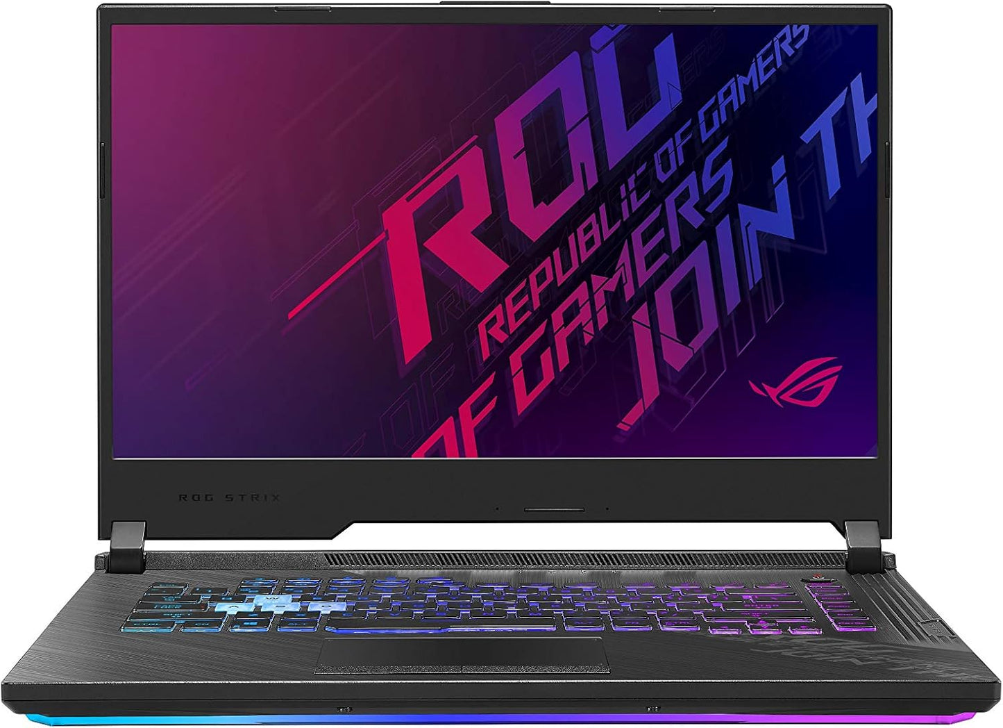 Laptop Asus ROG Strix G15-G512LWS Gaming, Intel Core i7-10850H Hasta 5.1 GHz, RAM 16GB, SSD 512GB, Video 8GB NVIDIA RTX 2070 SUPER, LED 15.6" Full HD a 144Hz, Windows 11 Home