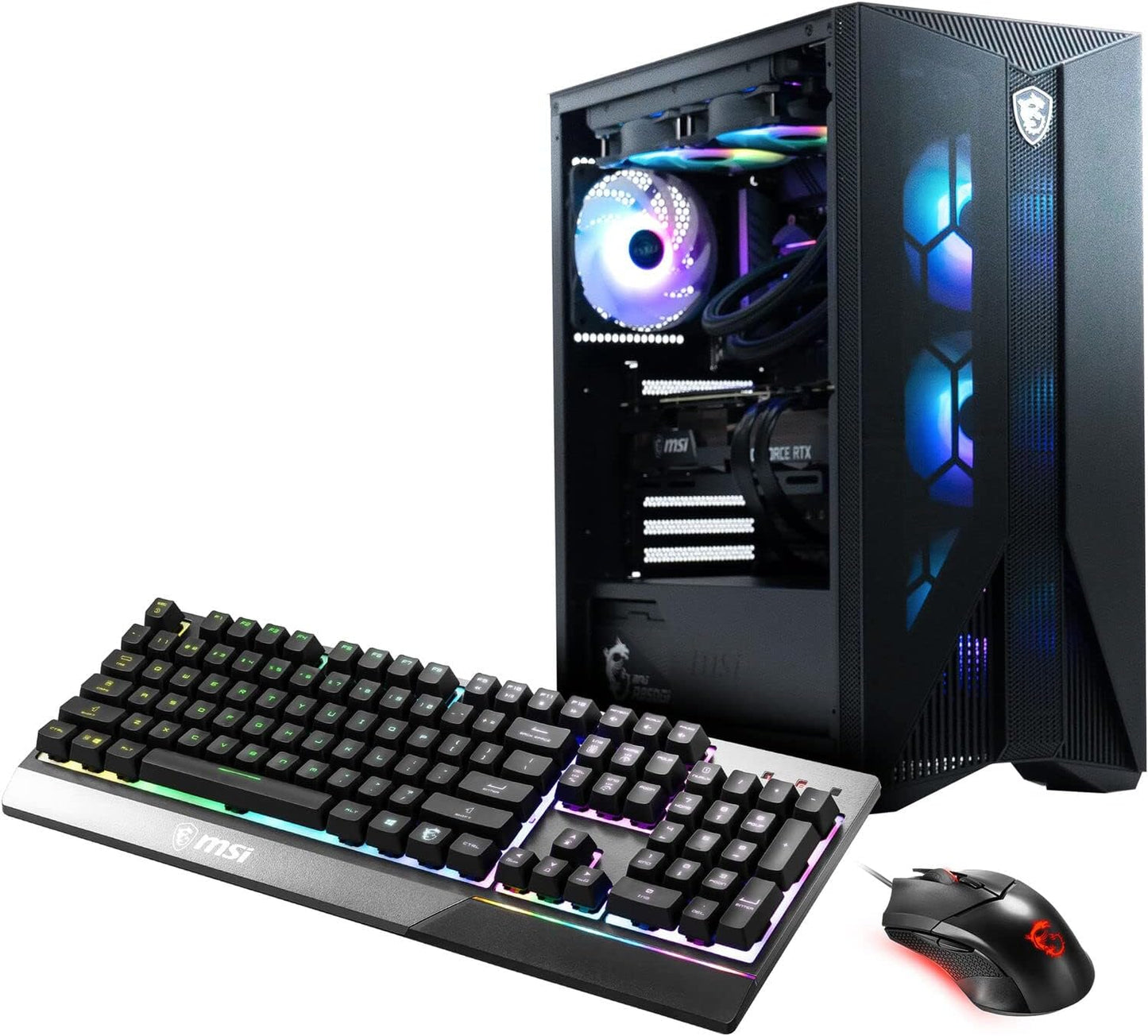 PC MSI Aegis RS 13NUG Gaming, Intel Core i7-13700KF Hasta 5.4 GHz, RAM 128GB, SSD 2TB, 16GB NVIDIA RTX 4080, Water Cooling, 750W, Windows 11 Pro