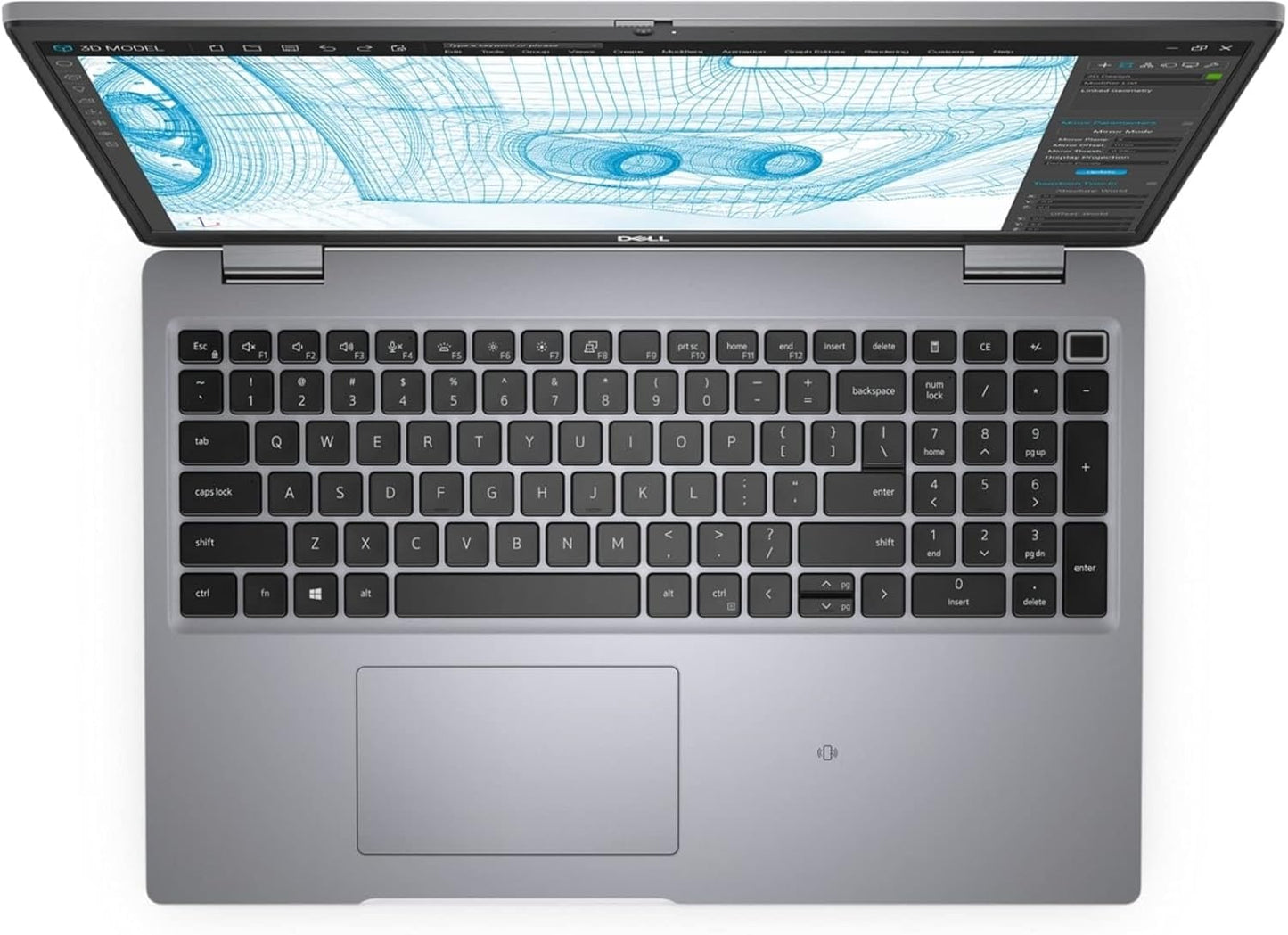 Laptop Dell Workstation Precision 3561, Intel Core i5-11500H 2.4GHz, RAM 16GB, SSD 1TB, Video 4GB Nvidia Quadro T600, LED 15.6" Full HD, Windows 11 Pro