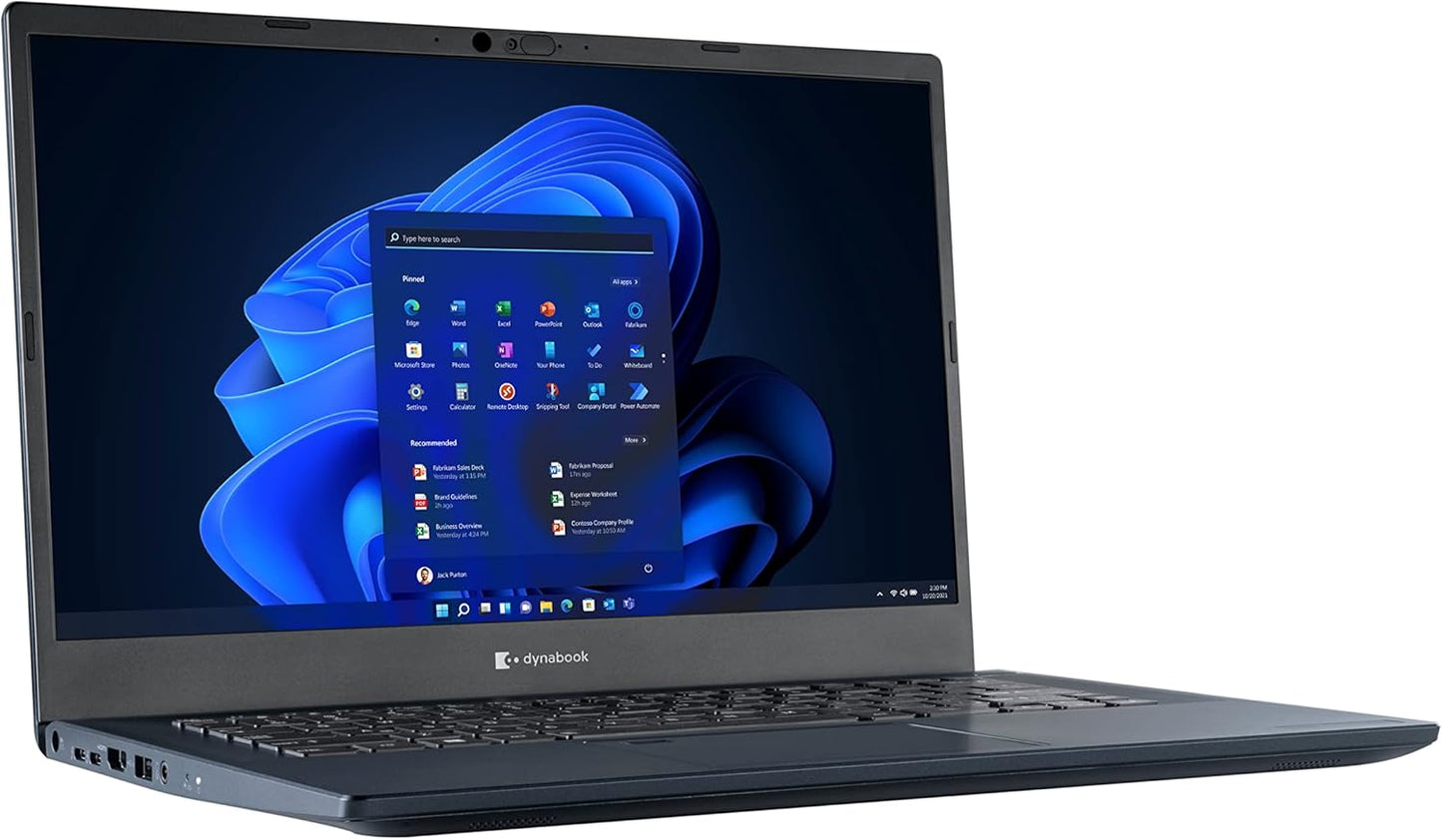 Laptop Toshiba Dynabook Tecra A40-K, Intel Core i7-1260P Hasta 4.7 GHz, RAM 16GB, SSD 512GB, LED 14" Full HD, Peso 1.45 Kg, Windows 11 Pro
