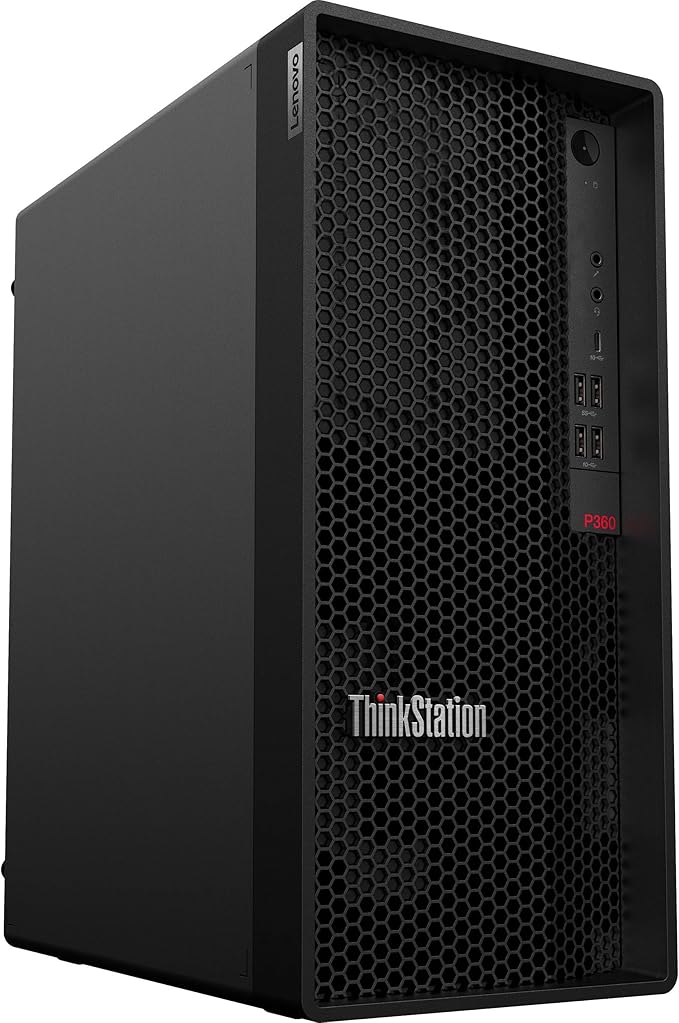 PC Lenovo Workstation ThinkStation P360 Torre, Intel Core i7-12700F Hasta 4.9 GHz, RAM 32GB, SSD 512GB + HDD 1TB, Video 8GB NVIDIA GeForce RTX 4060, Windows 11 Pro