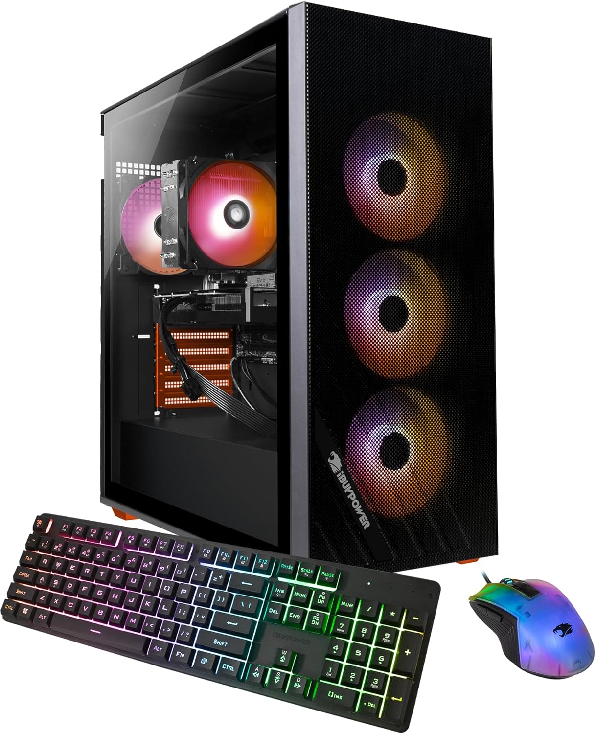 PC iBUYPOWER Scale (Valorant Champions Tour Edition), AMD Ryzen 5 7600 Hasta 5.1 GHz, RAM 32GB, SSD 1TB, Video 8GB AMD Radeon RX 7600, Wi-Fi, Windows 11 Home