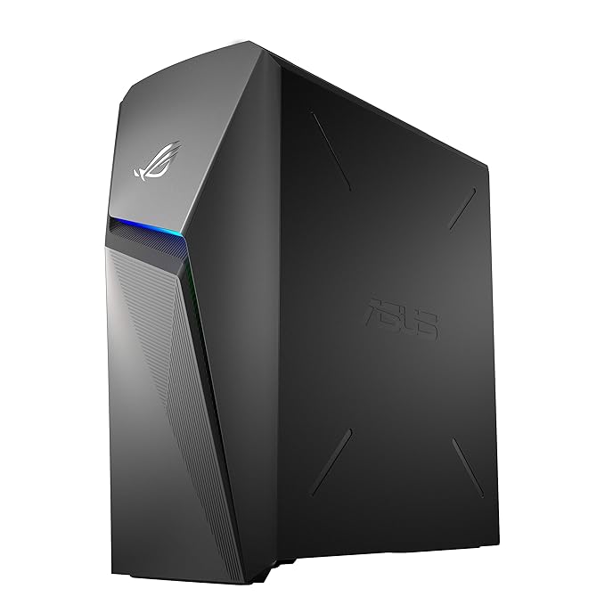 Combo-PC Asus ROG Strix G10DK Gaming, AMD Ryzen 7 5700G 3.8 GHz, RAM 16GB, SSD 512GB, 6GB NVIDIA RTX 2060, Monitor Gamer 24'' 165 Hz, Windows 11 Home