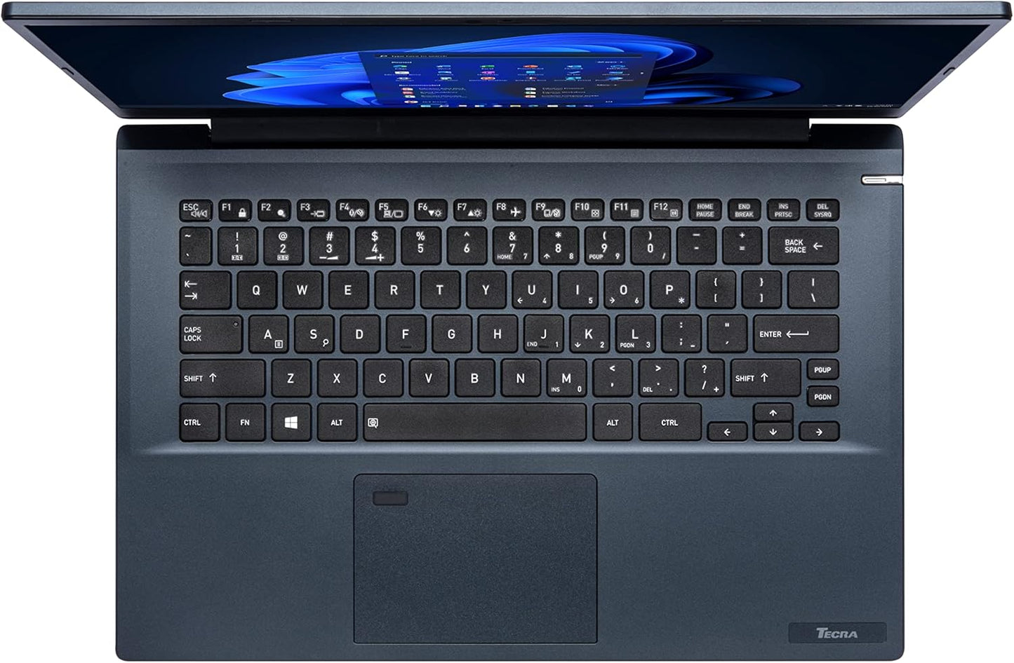 Laptop Toshiba Dynabook Tecra A40-K, Intel Core i7-1260P Hasta 4.7 GHz, RAM 16GB, SSD 512GB, LED 14" Full HD, Peso 1.45 Kg, Windows 11 Pro