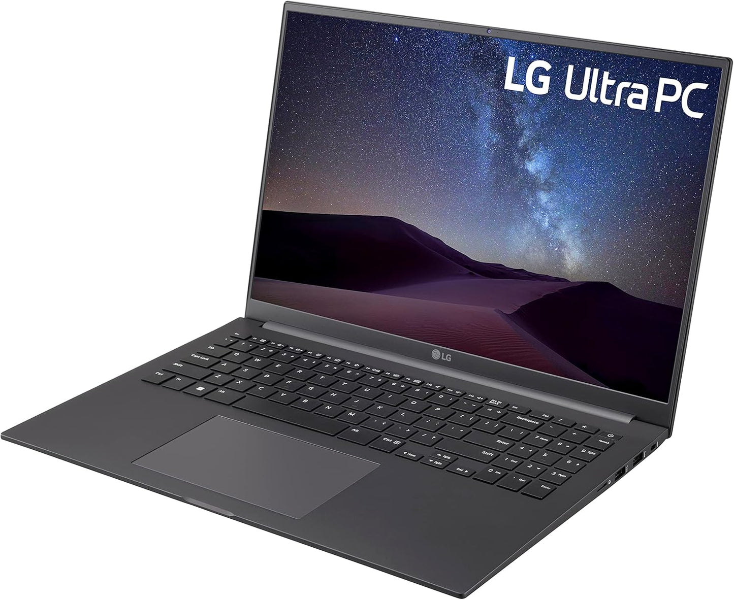 Laptop LG Ultra 16U70R, AMD Ryzen 7 7730U 2.0 GHz, RAM 16GB, SSD 1TB, LED 16" IPS WUXGA (1920x1200), Diseño Premium, 1.6 Kg de peso, Windows 11 Pro